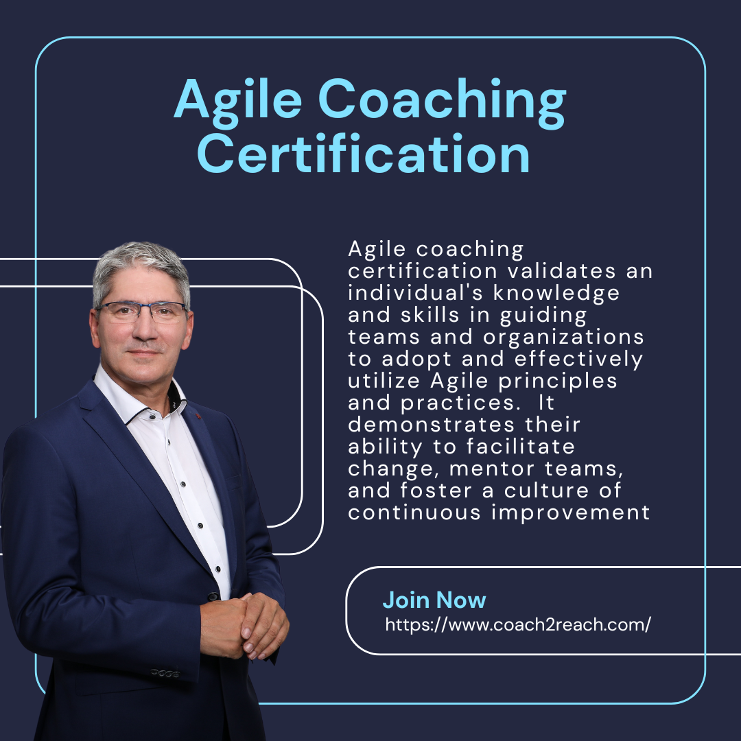 agile coach certification